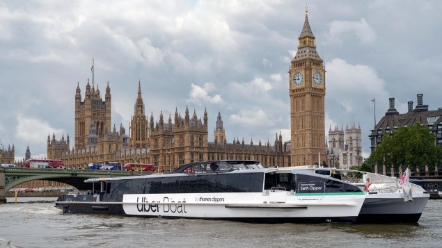 Thames Clipper - Uber Boat 